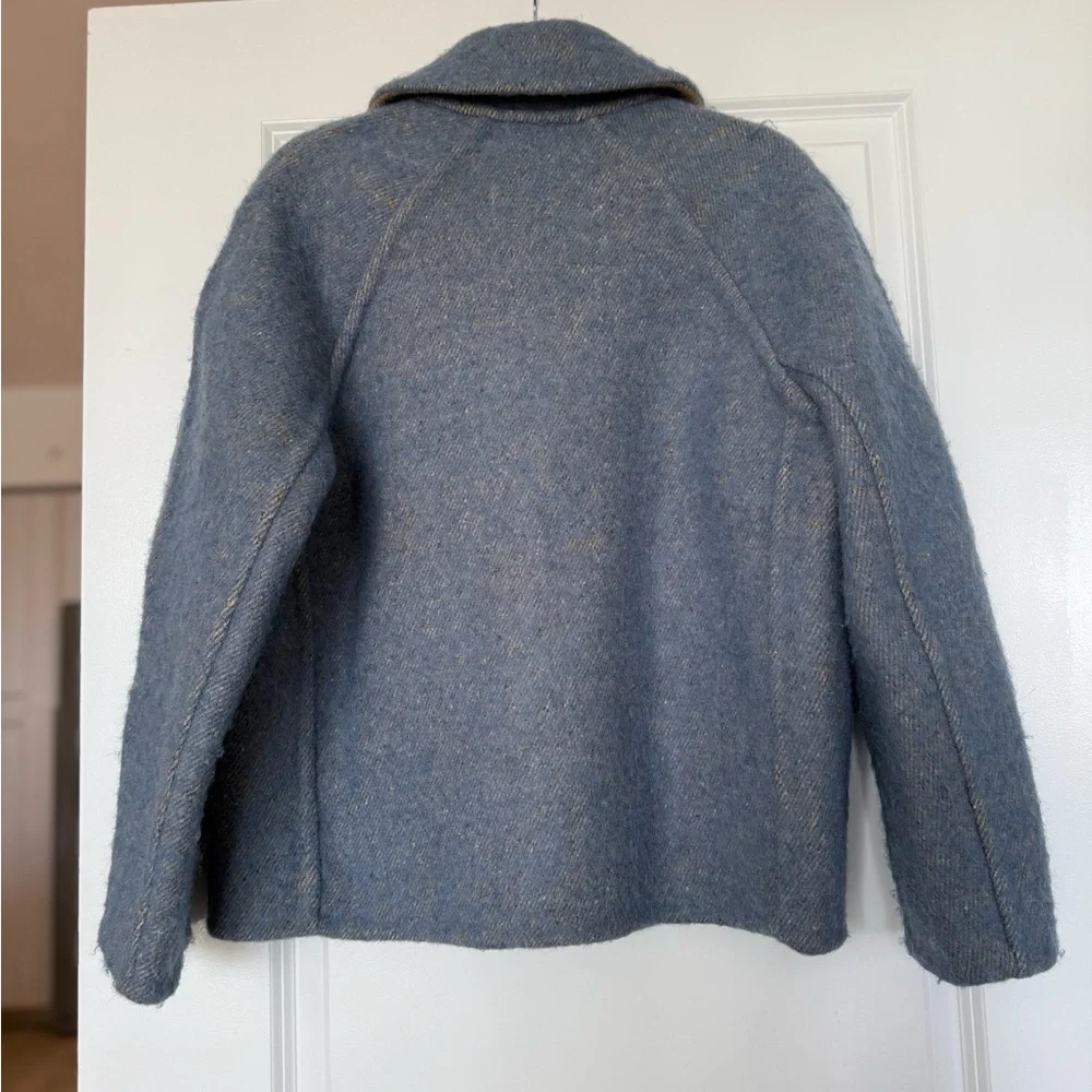 Like new Tory Burch Snap-Front Double-Face Wool $1,798
